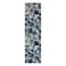 World Rug Gallery Modern Bright Flowers Non-Slip Runner Rug 2' x 7' Gray 505GRAY2X7 - alternate 3